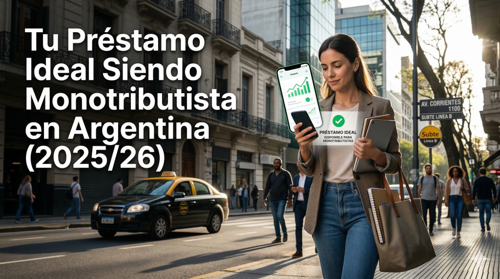 Tu Préstamo Ideal Siendo Monotributista en Argentina (2025/26)