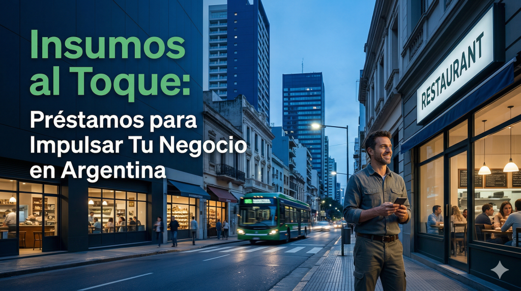 Insumos al Toque: Préstamos para Impulsar Tu Negocio en Argentina